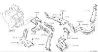 27973CL70A-Duct assy-side, rear