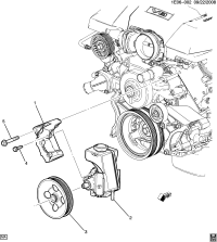 12610794-PULLEY,P/S PUMP