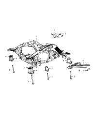 52124634AN-CRADLE FRONT SUSPENSION
