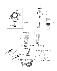 68069846AH-(F)(S)ABSORBER SUSPENSION