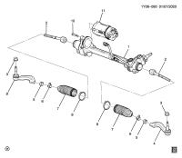 22913277-ROD KIT,STRG LNKG INR TIE(INCLS 2,3,5,6,8)(ACDelco #22913277)