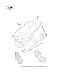 761919608B-Control unit, for rear projection (head up display)