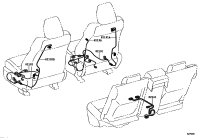 8219106610-WIRE, FRONT SEAT, RH