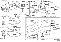 887070E140-Pipe sub-assy C, suction