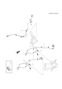 23483847-Harness, speed sensor (incl 2)