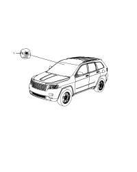 68184876AA-SENSOR RAIN