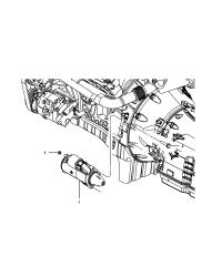 68080460AA-Engine starter