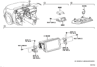 86140YY120-Receiver assy, radio & display