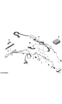 61126992214-Wiring set, trunk lid