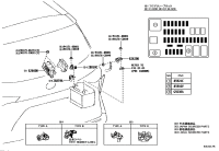 28859F0230-Retainer, battery current sensor