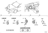 8657007010-Speaker assy, vehicle intrusion