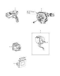68189101AJ-MODULE STEERING COLUMN