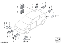66206838618-Gold-tone ultrasonic sensor