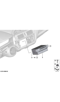65125A1A512-RP REMAN Headunit High 2