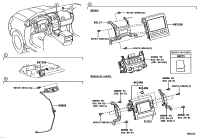 8614060720-Receiver assy, radio & display