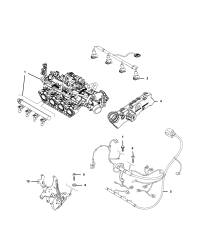 55270412-BRACKET ENGINE WIRING