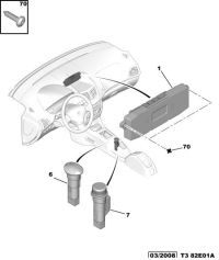 6155R3-Clock, instrument panel
