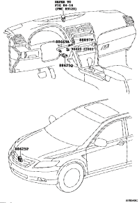 8866906050-Hose (for cooler thermistor)