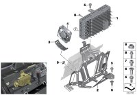 65159251524-Bracket audio amp/telephone