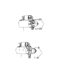 68100366AA-(F)STARTER MOTOR COMP