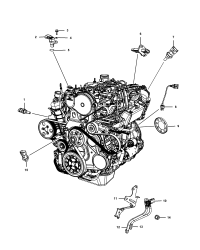 68276203AA-Duct, intercooler