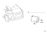 897B078240-Electrical key & receiver assy