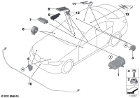 65765A4FAA0-SENSOR, PEDESTRIAN PROTECTION