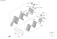 89300J4000TEJ-BACK ASSY-RR SEAT