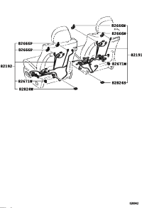 821910N030-WIRE, FRONT SEAT, RH