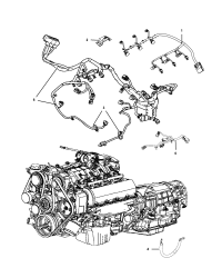 68136751AA-Wiring the engine