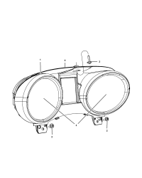 68093194AA-LENS INSTRUMENT CLUSTER