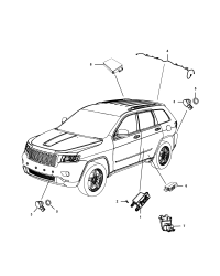 56038890AG-MODULE BLIND SPOT DETECTION
