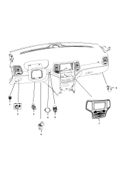68078700AE-(F)(S)SENSOR BRAKE PEDAL
