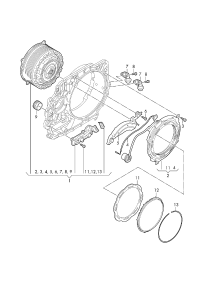 0EC907125H-Sensor-rotor position w/temperature: