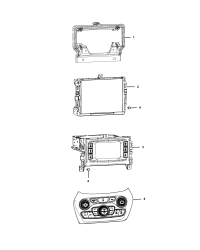 68209713AA-Bracket-radio