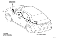 821H102140-Wire, floor lower