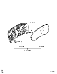 8100B866-METER ASSY,COMBINATION