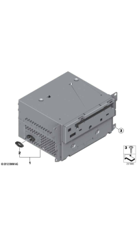 65125A1CF58-RP REMAN Headunit High