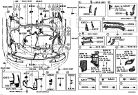 82111F4690-Box, main motor harness