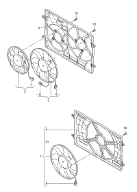 5Q0121203BB-Radiator, fan