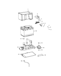 53406025-TRAY BATTERY