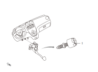 4134700XKW09A-Switch assy., stop lamp
