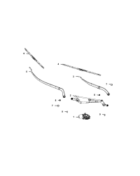 155251488-ARM FRONT WIPER