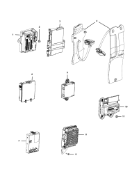 68382450AB-CONTROL MODULE MEMORY SEAT & MIRROR CONTROL