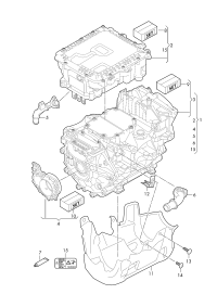 1ED901132H-Unit assy-electric drive