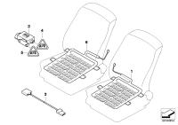 65776924783-SBE, weight sensing seat cushion