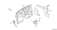 669001CS0A-Garnish assy-fr pillar lower, rh
