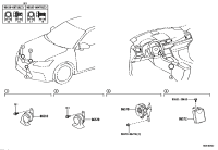 8657076020-Speaker assy, vehicle intrusion