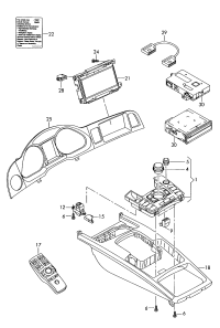4F1919610Q-Multi-media interface