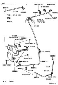 8533095J08-JAR ASSY, REAR WASHER